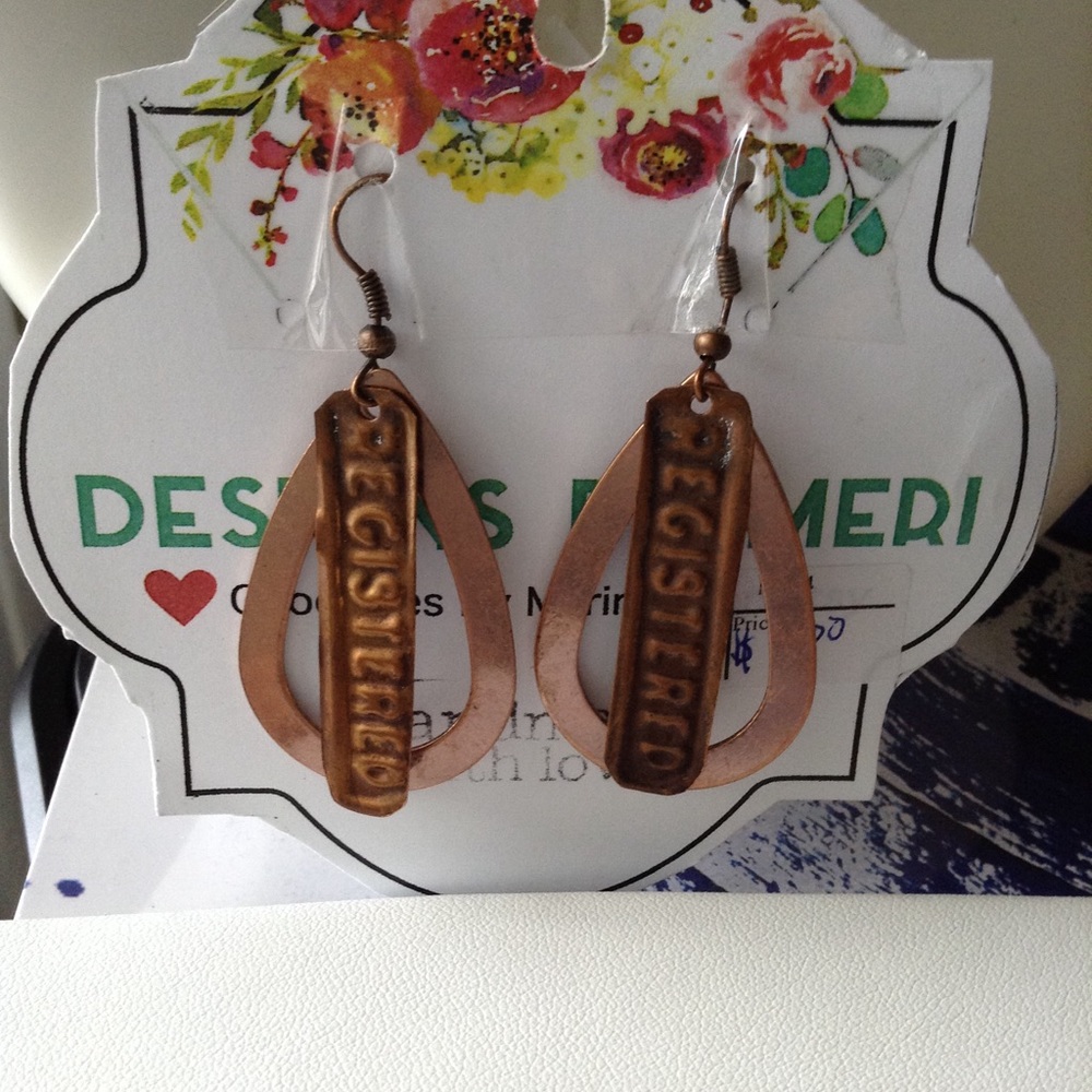 Copper Earring